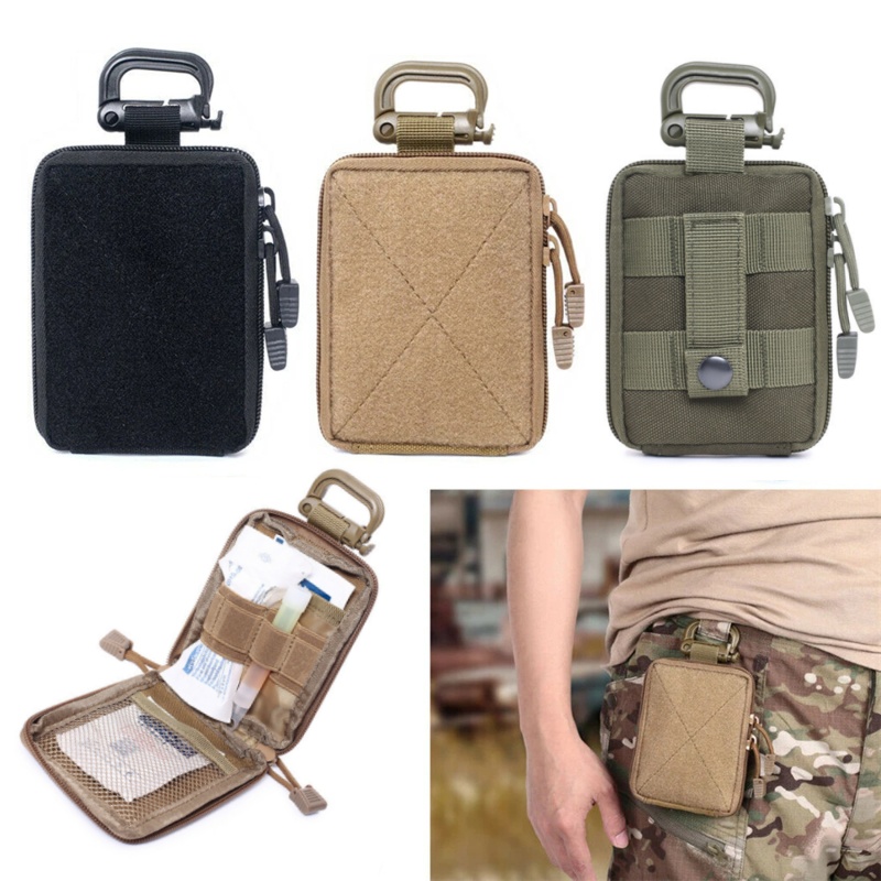Edc Carry Items - Tactical Wallet EDC Pouch Zipper Pack