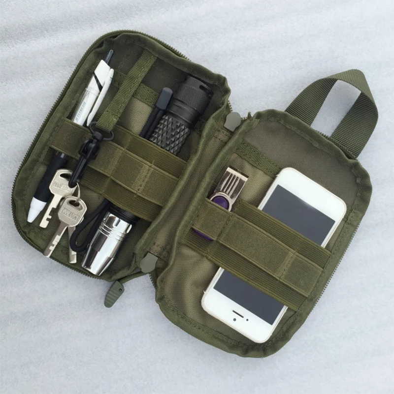 Edc Carry Items - 1000D Nylon EDC Molle Pouch Small