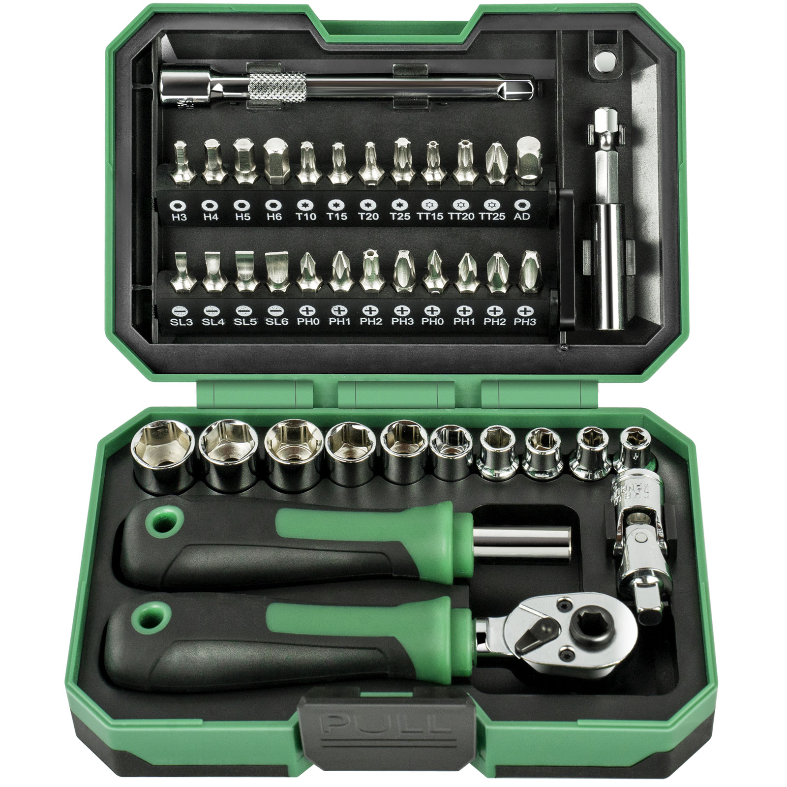 Micro Screwdriver Kit - 39PCS Ratcheting Wrench Set, Metric Shallow