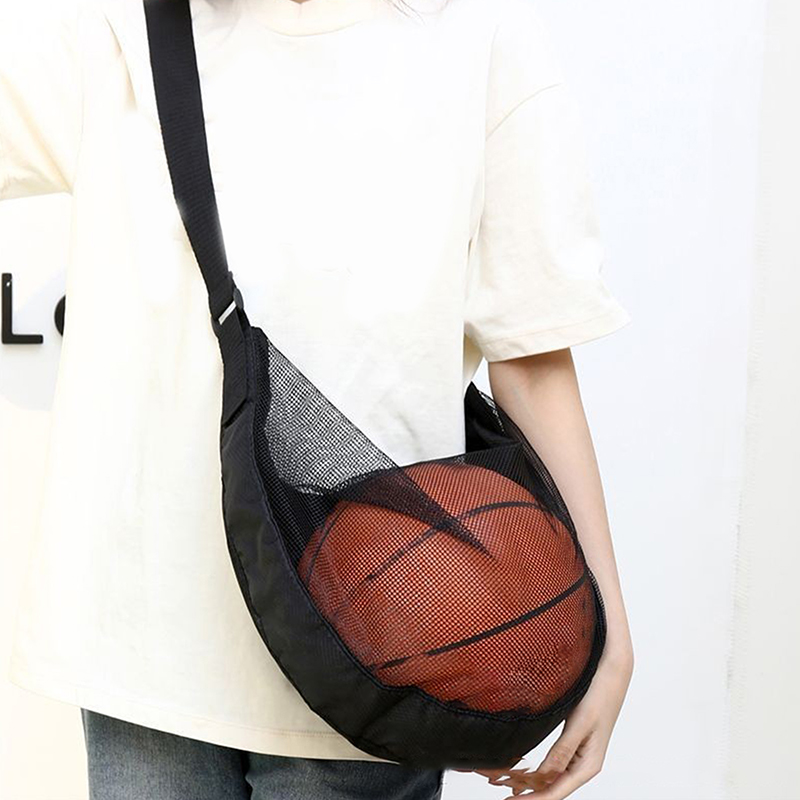 Edc Carry Bag - Mesh Basketball Storage Bag Single Ball