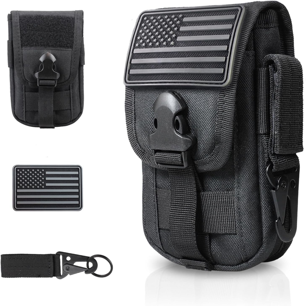 Edc Carry Items - Tactical Phone Pouch Molle,Smartphone Holster Bag