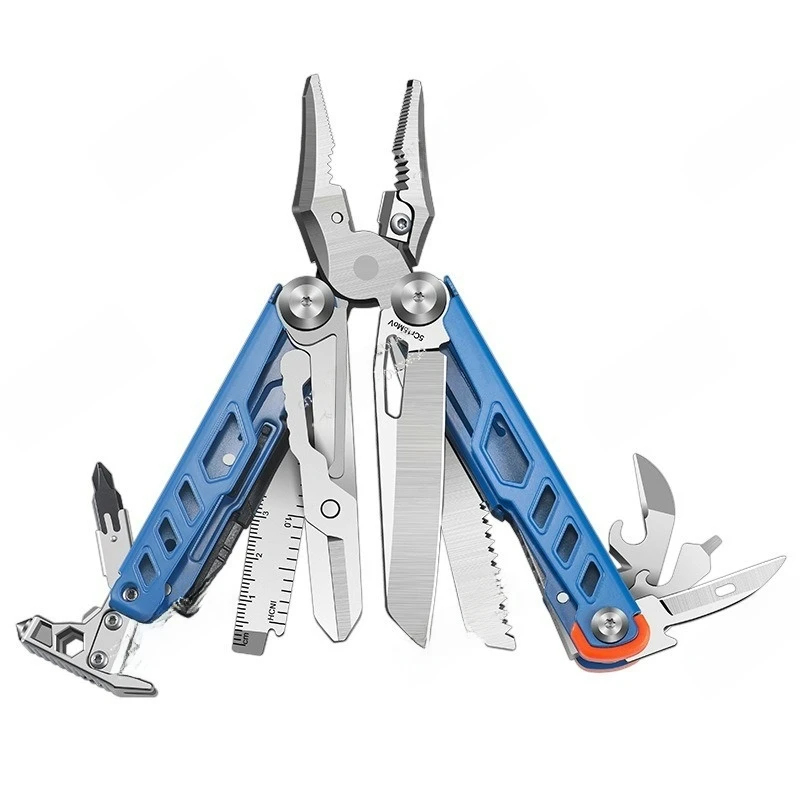 Edc Carry Pliers - Stainless Steel Outdoor Folding Nail-Pulling ,