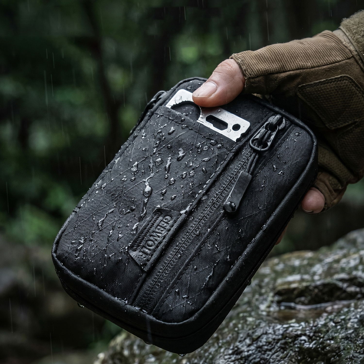 Edc Carry Case - Outdoor X-PAC Multi-Functional EDC Wallet Key