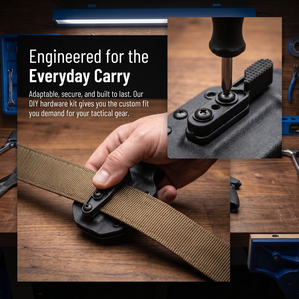 Adjustable Polymer Knife Holst - огляд і ціна Edc Carry Positions