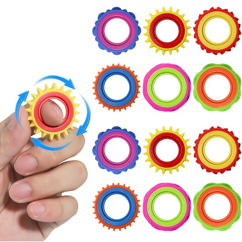 6PCS Rotating Fidget Ring for  - огляд і ціна Fidget Spinner Bearing
