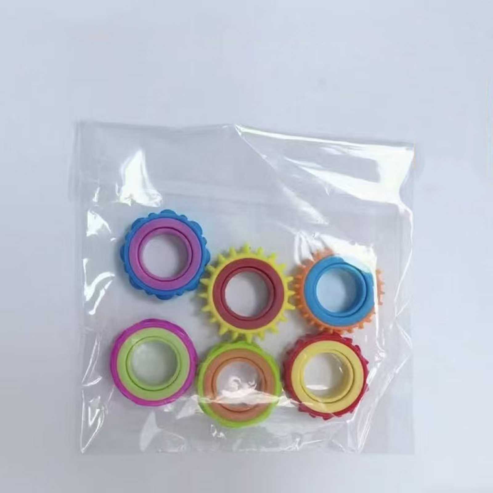6PCS Rotating Fidget Ring for  - огляд і ціна Fidget Spinner Bearing