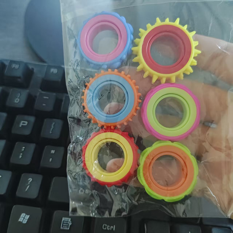 6PCS Rotating Fidget Ring for  - огляд і ціна Fidget Spinner Bearing