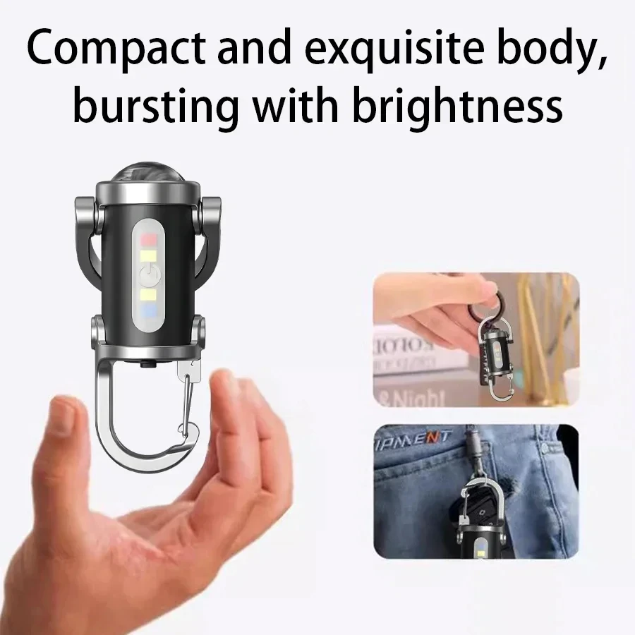USB Rechargeable Keychain Flas - огляд і ціна Keychain Flashlight