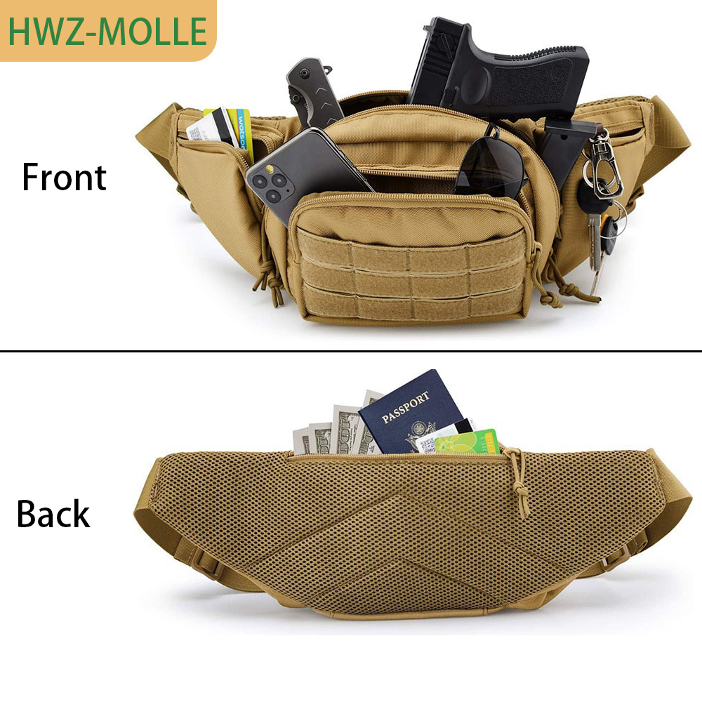 Tactical Molle Fanny Pack Wais - огляд і ціна Edc Carry Fanny Pack