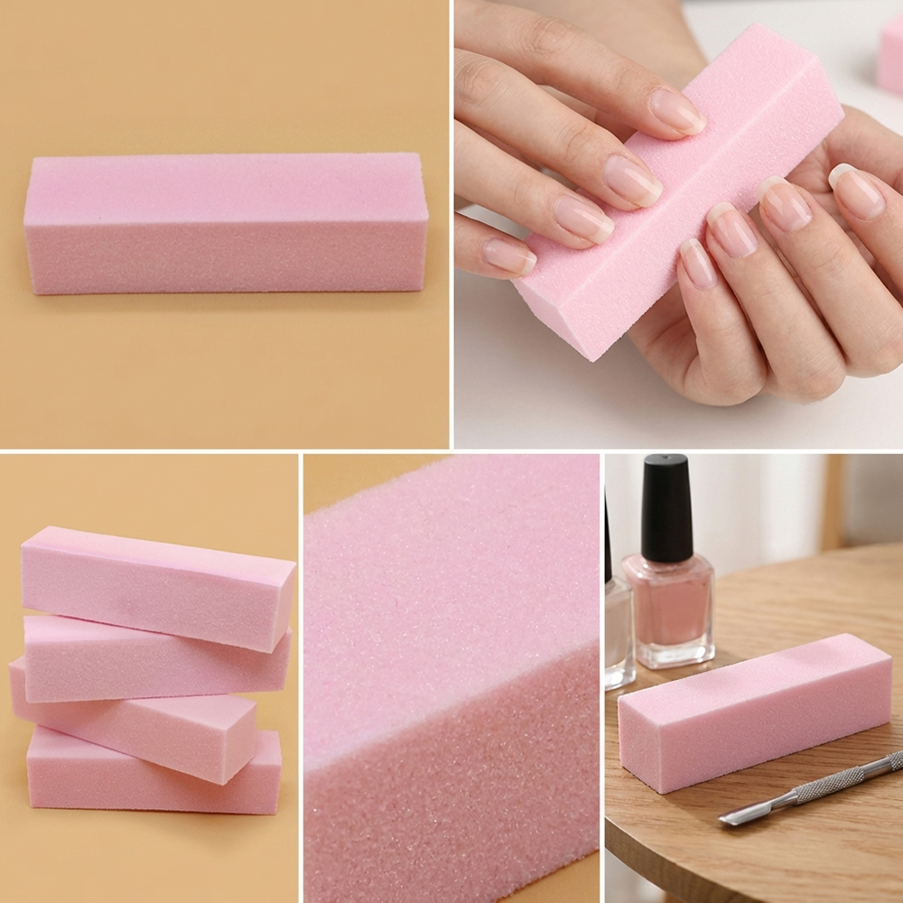 3/5/10pcs Sponge Nail Buffer S - огляд і ціна Nail File Titanium