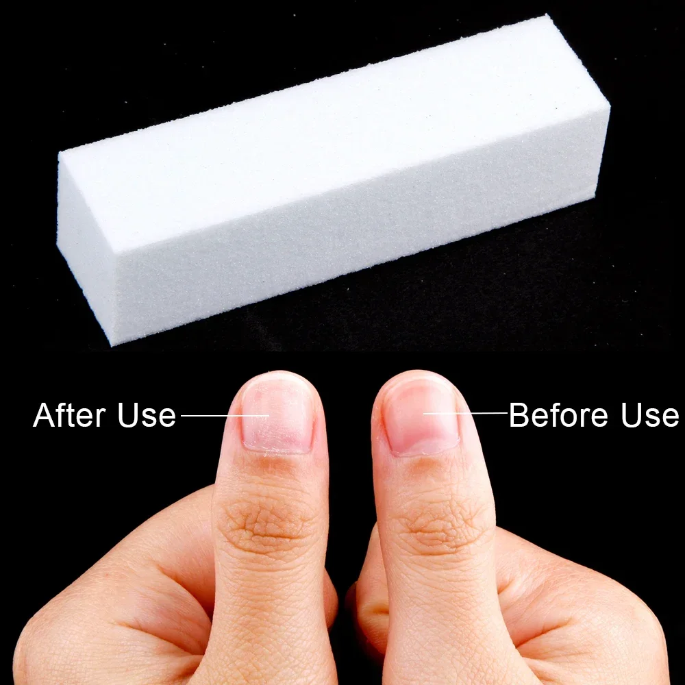 YIKOOLIN 1/20Pcs Sponge Nail B - огляд і ціна Nail File Titanium