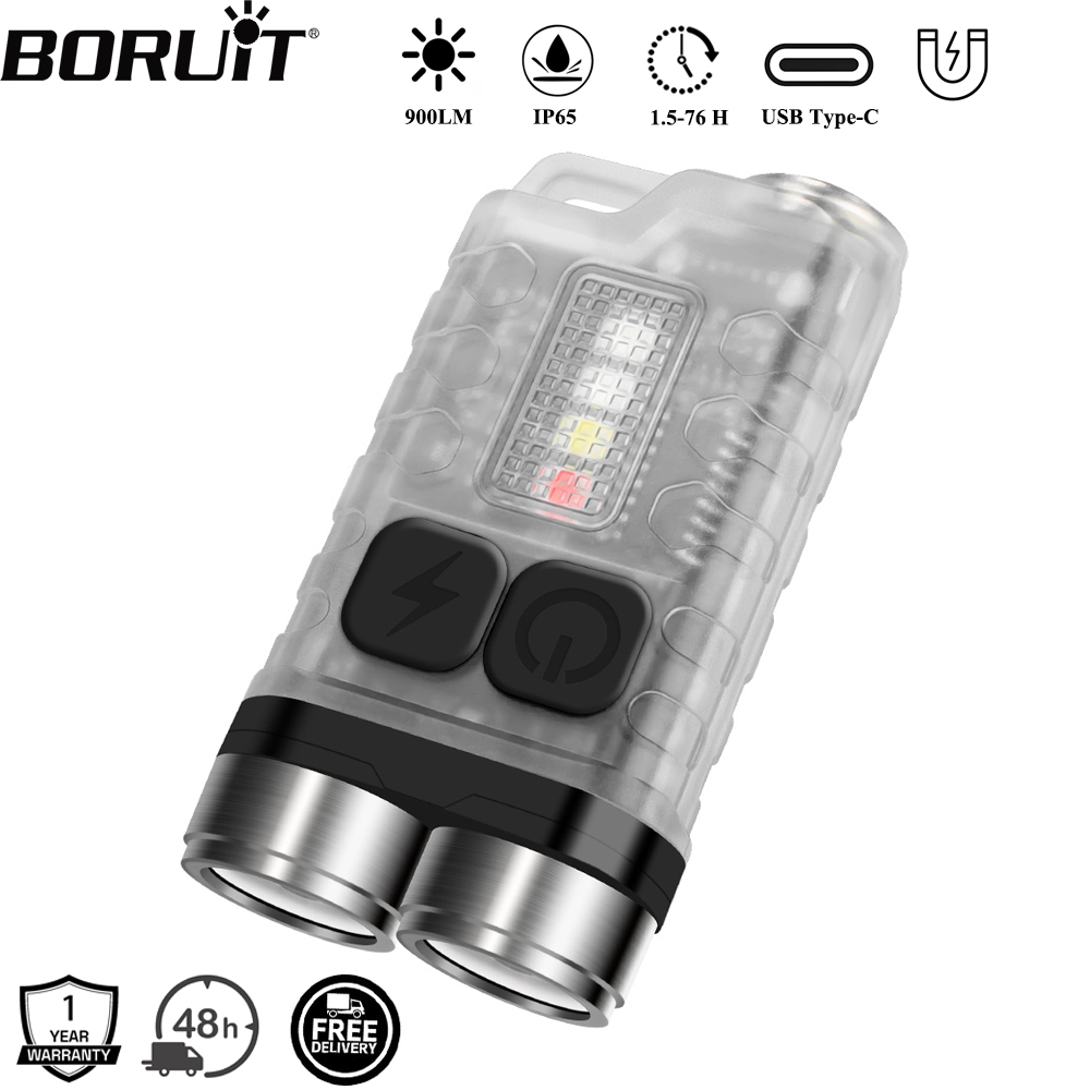 BORUiT V3 LED Keychain Portabl - огляд і ціна Keychain Flashlight