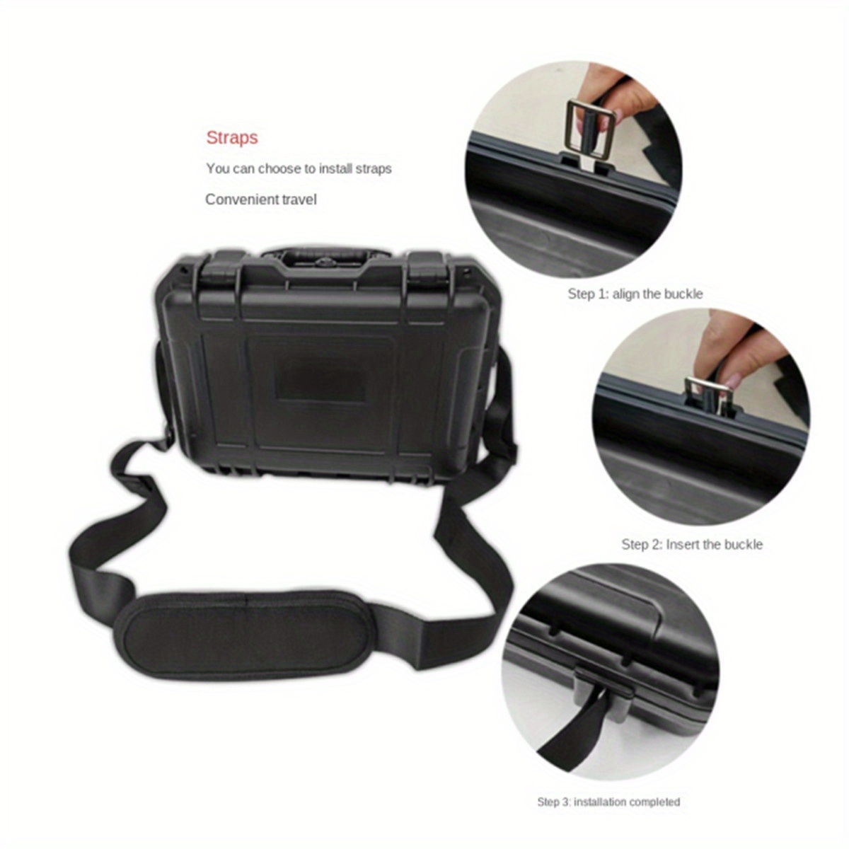 1pc Waterproof Hard Carry Case - огляд і ціна Edc Carry Case