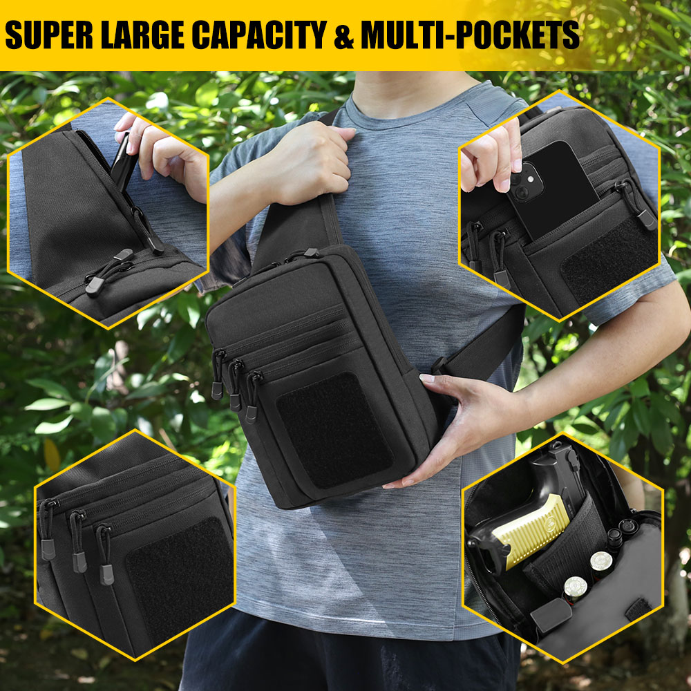 Tactical Pistol Gun Bag Concea - огляд і ціна Edc Pistol Carry Bag