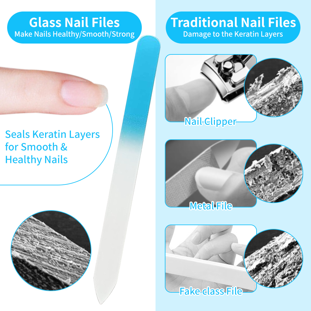 1PC Crystal Glass Nail File fo - огляд і ціна Nail File Titanium
