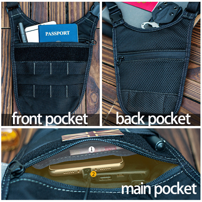 Underarm Tactical Shoulder Bag - огляд і ціна Edc Carry Case