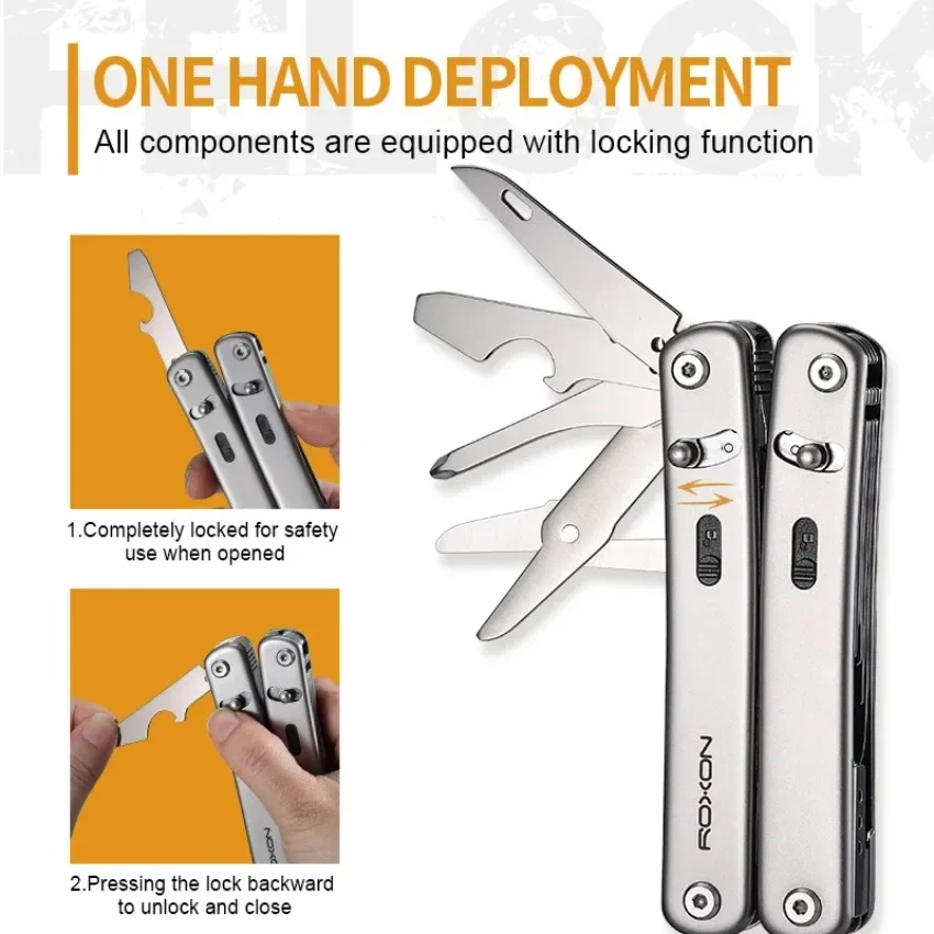 Roxon S804G Flex Multi Tool Op - огляд і ціна Edc Carry Pliers