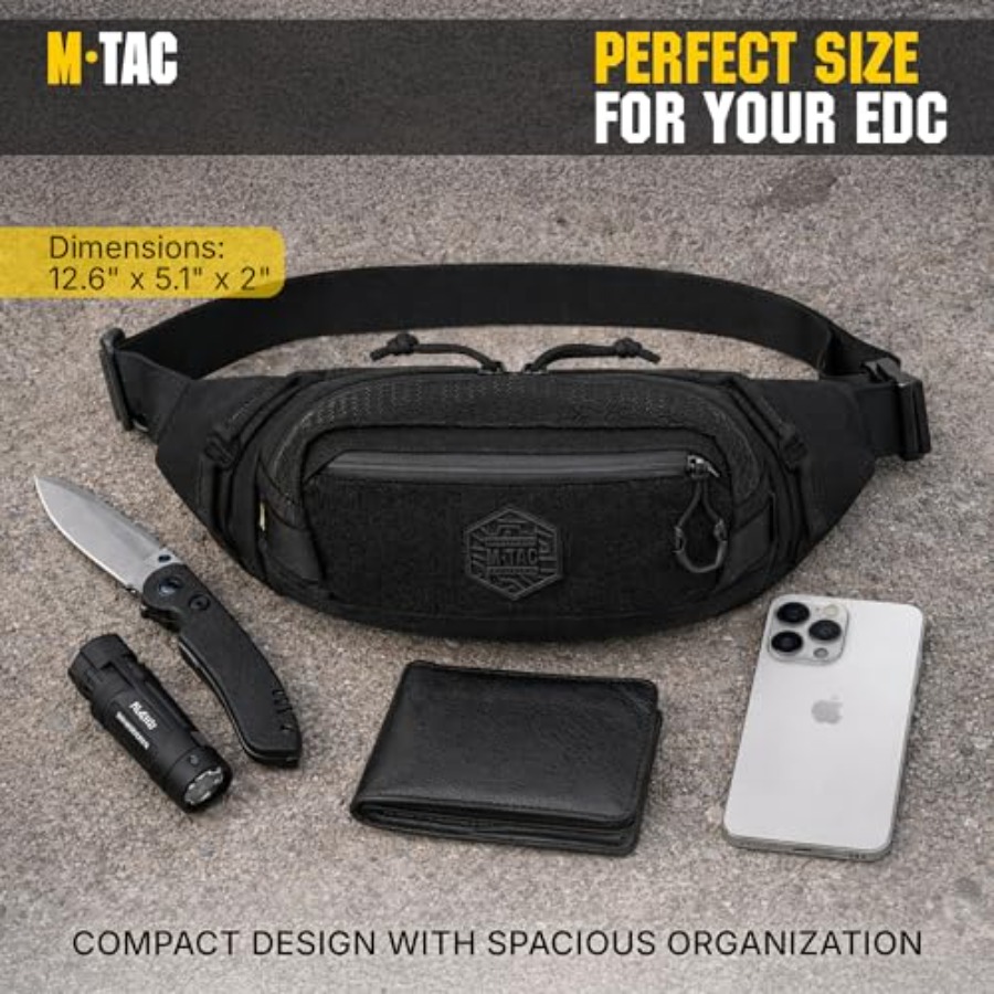 Military Tactical Mens Fanny P - огляд і ціна Edc Carry Fanny Pack