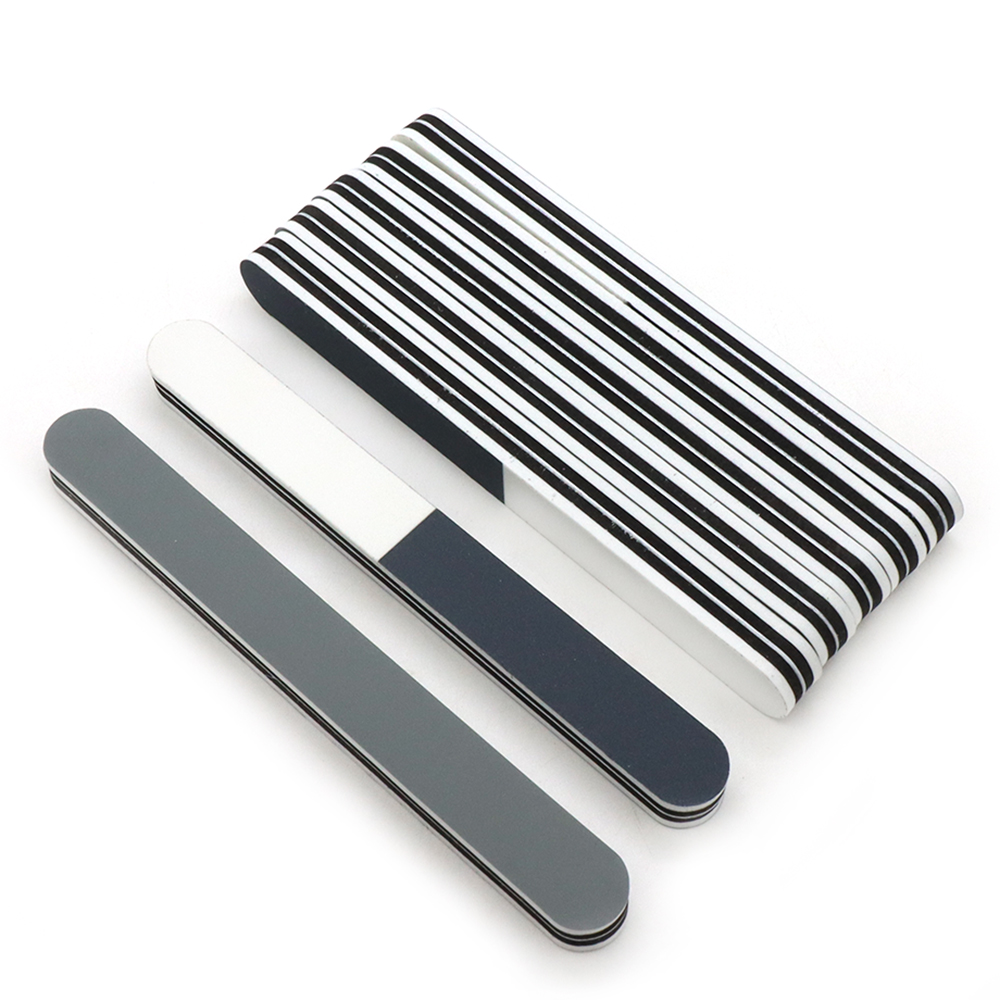 10pcs/lot Thickened Nail Polis - огляд і ціна Nail File Titanium