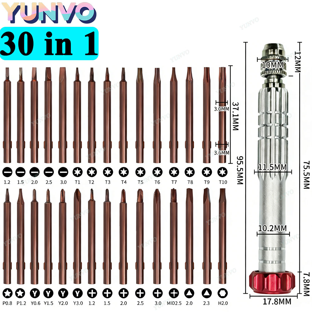 30 in 1 Magnetic Precision Scr - огляд і ціна Micro Screwdriver Kit