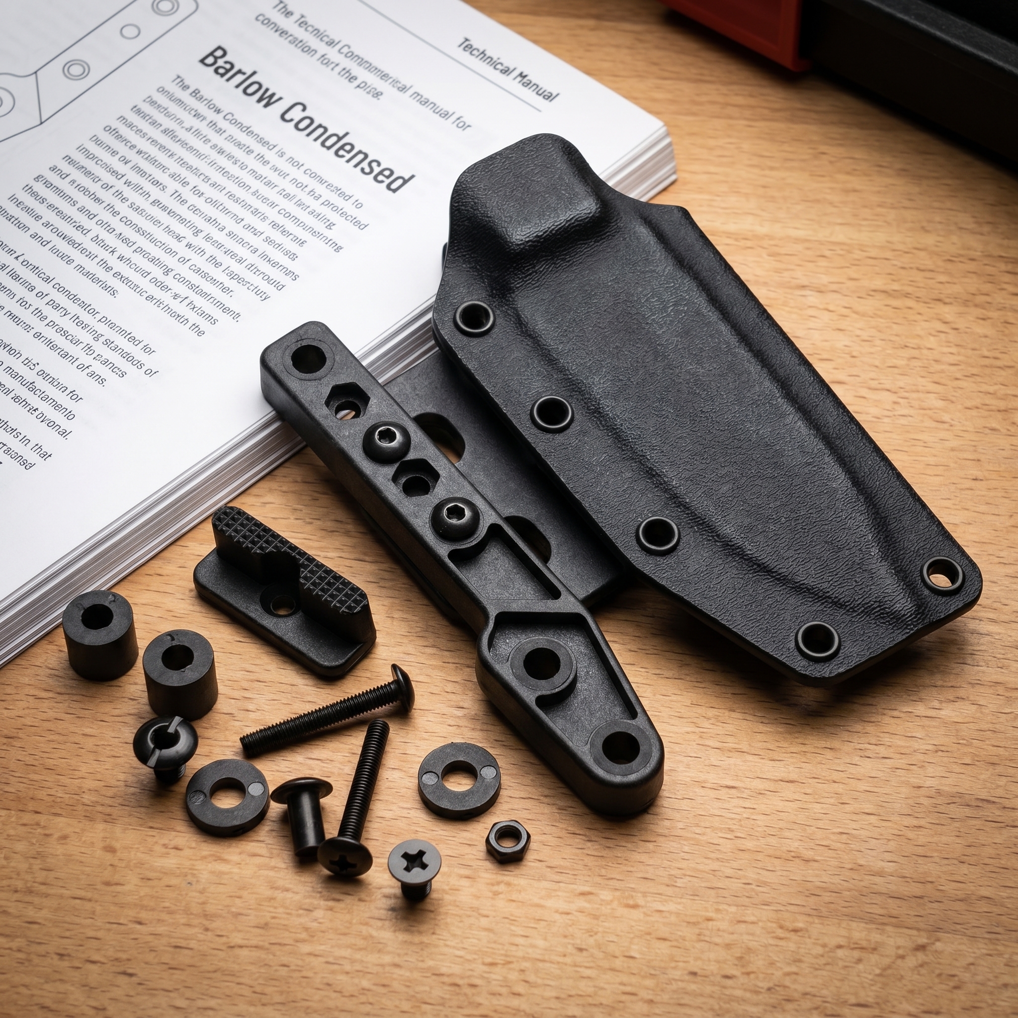 Adjustable Polymer Knife Holst - огляд і ціна Edc Carry Positions