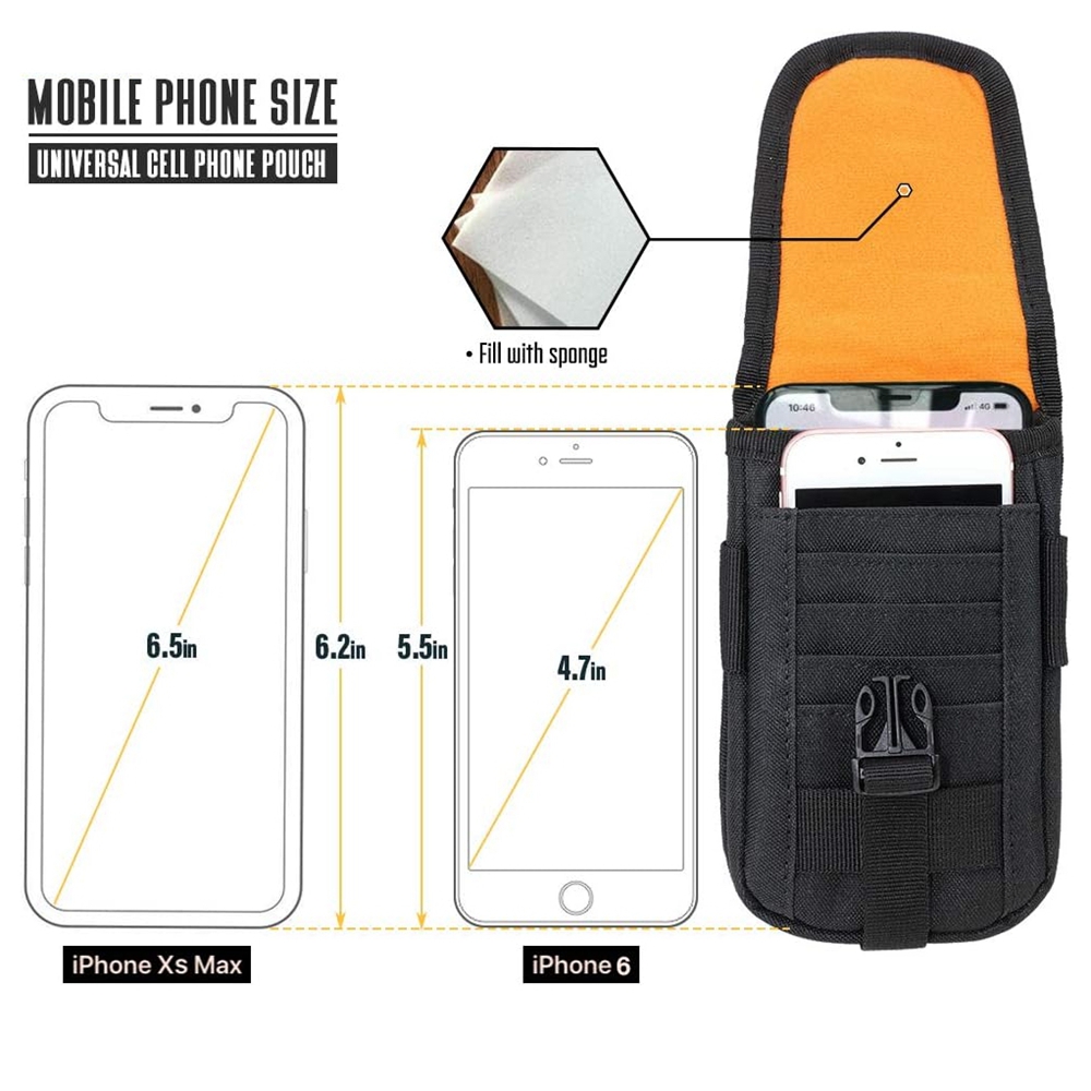 Tactical Phone Pouch Molle,Sma - огляд і ціна Edc Carry Items