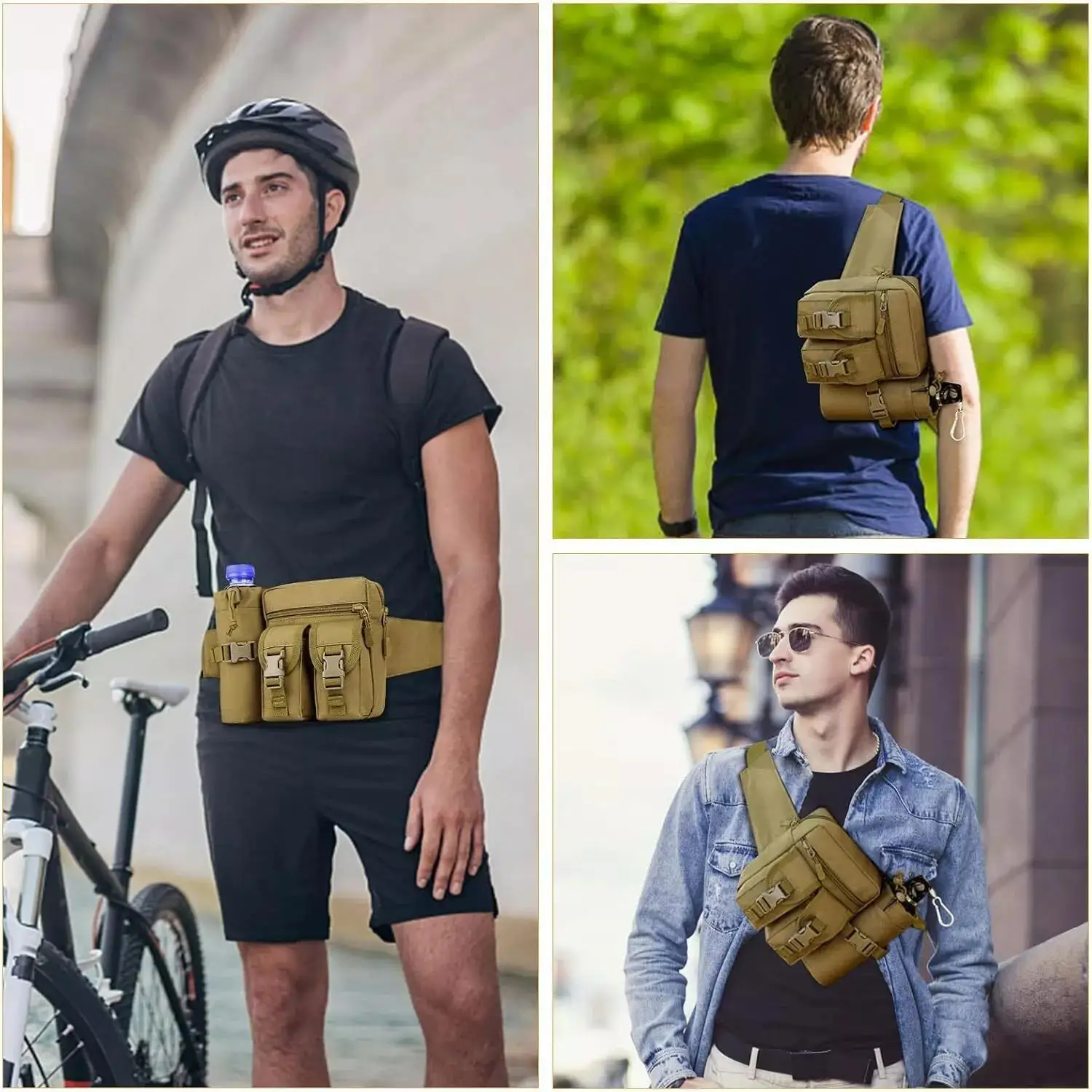 Tactical Fanny Pack for Men Co - огляд і ціна Edc Carry Fanny Pack