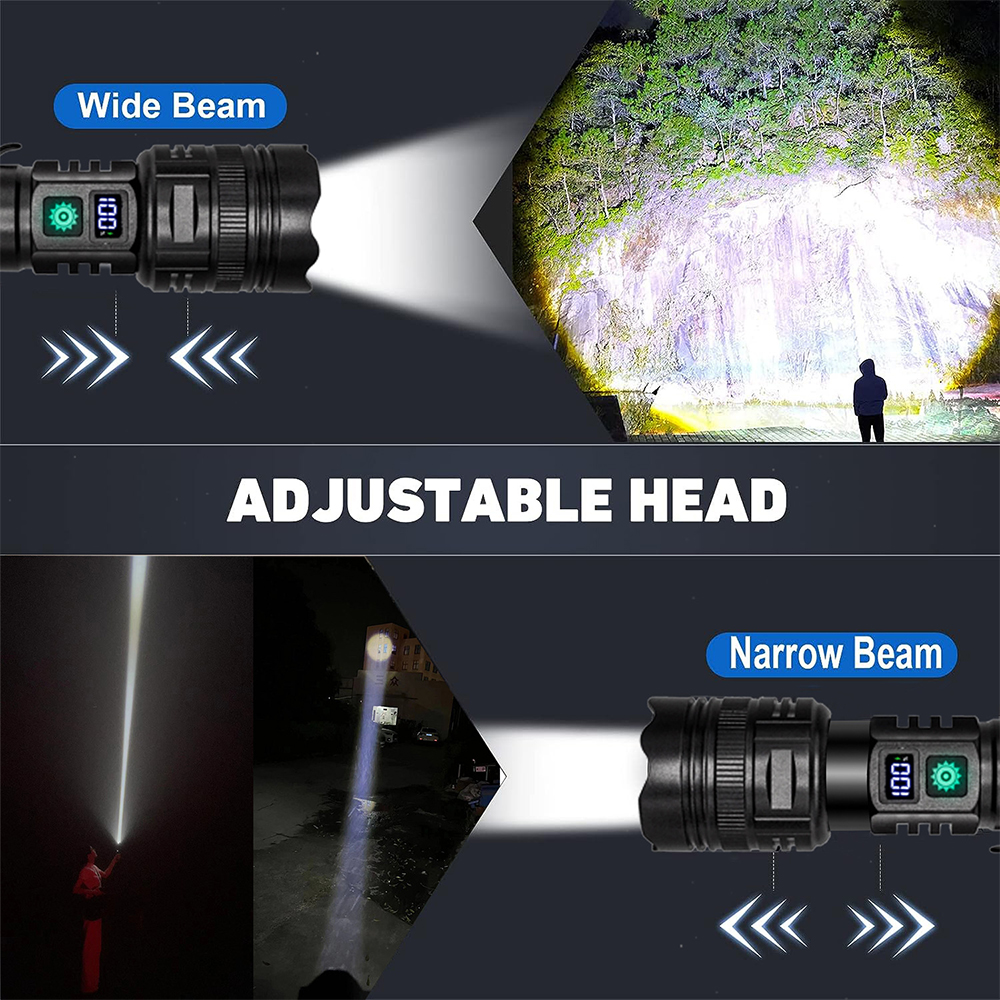 High Power LED Flashlight USB  - огляд і ціна Edc Carry Pen