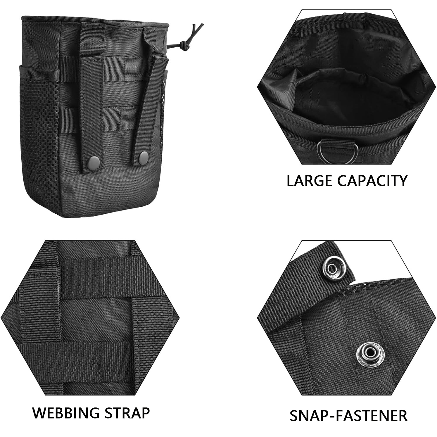 CZHIYAO Durable Molle Dump Pou - огляд і ціна Edc Everyday Carry Bag