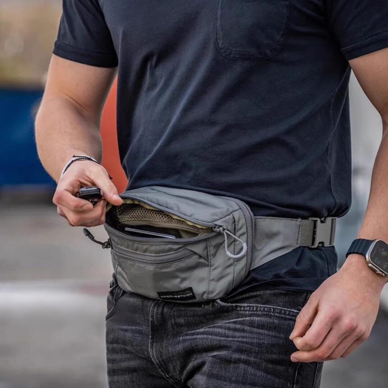 Mens Belt Bag with Adjustable  - огляд і ціна Edc Carry Fanny Pack