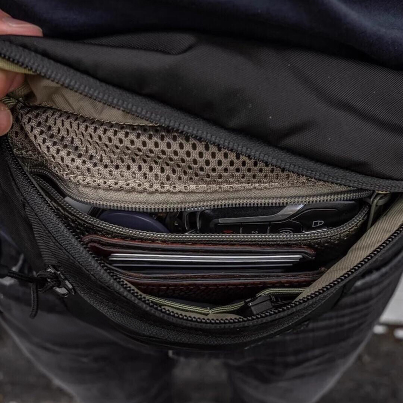 Mens Belt Bag with Adjustable  - огляд і ціна Edc Carry Fanny Pack