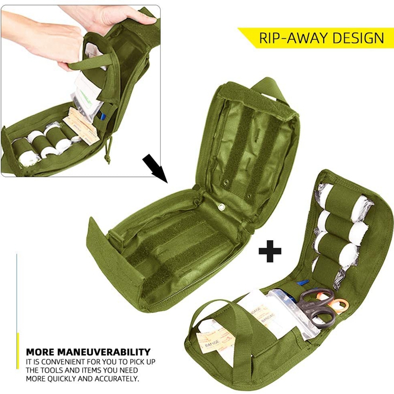 Tactical Molle First Aid Kit M - огляд і ціна Edc Carry Items