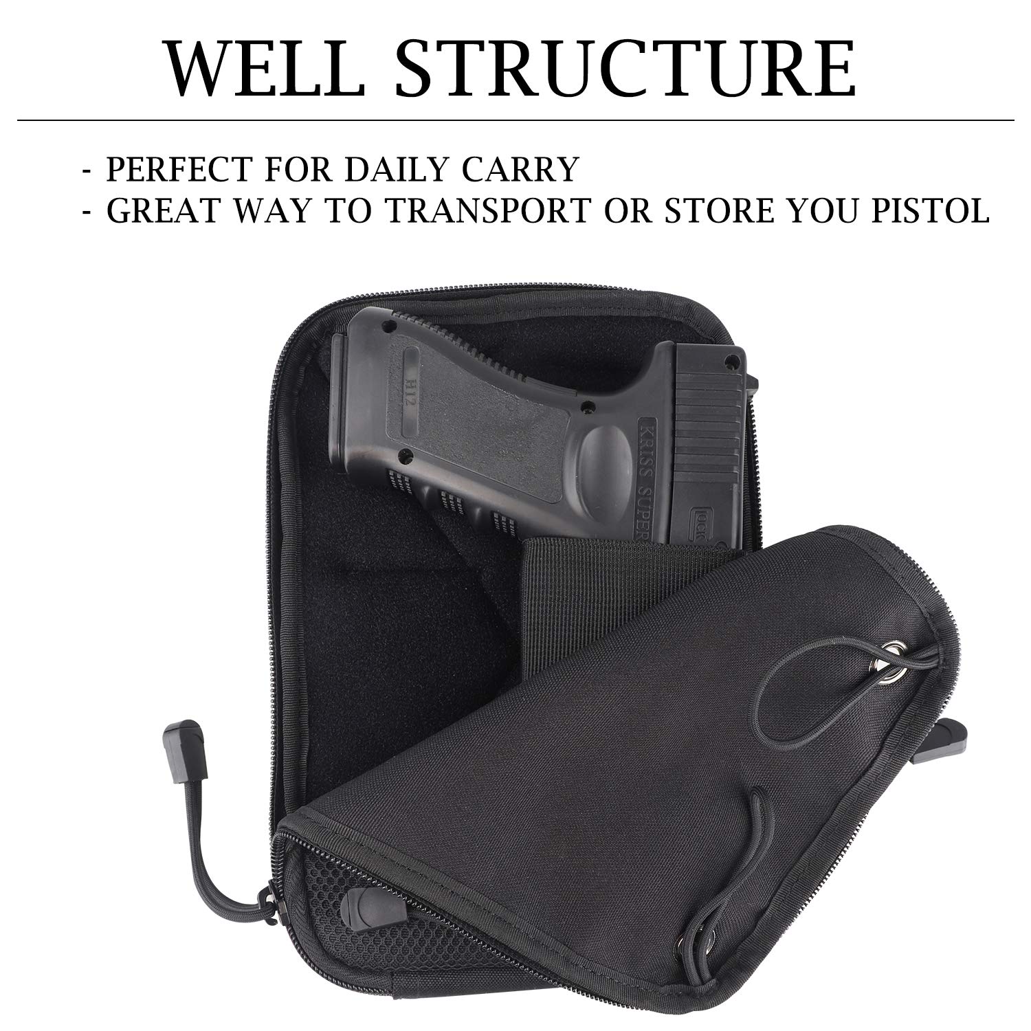 Molle Tactical Concealed Gun H - огляд і ціна Edc Carry Fanny Pack