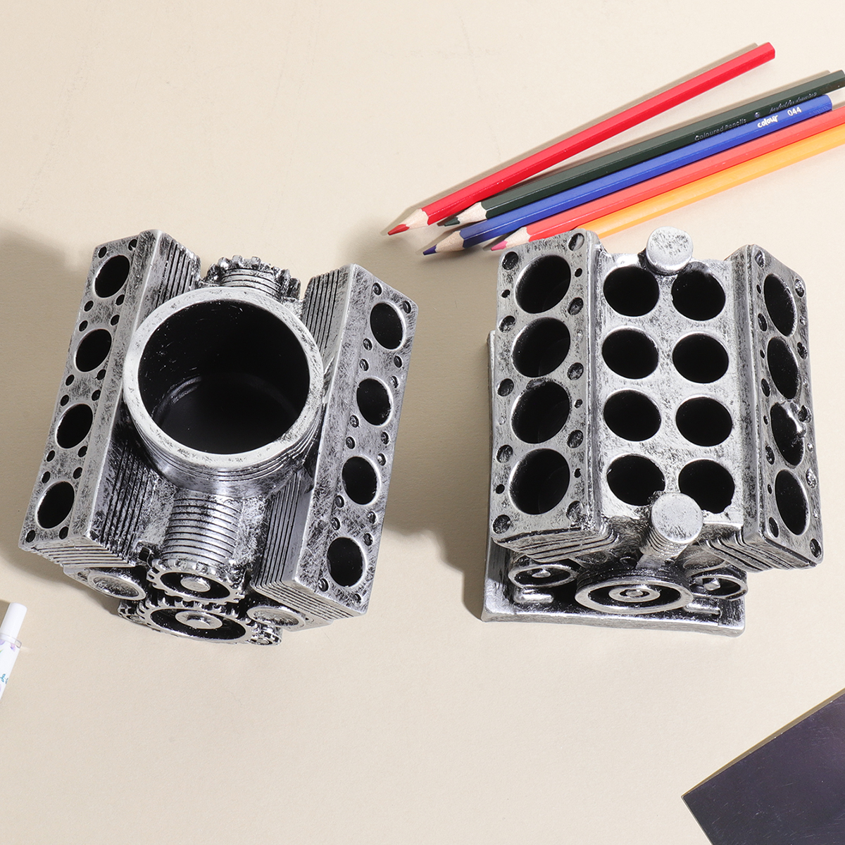 Car Engine Model Pen Holder, V - огляд і ціна Edc Carry Pen