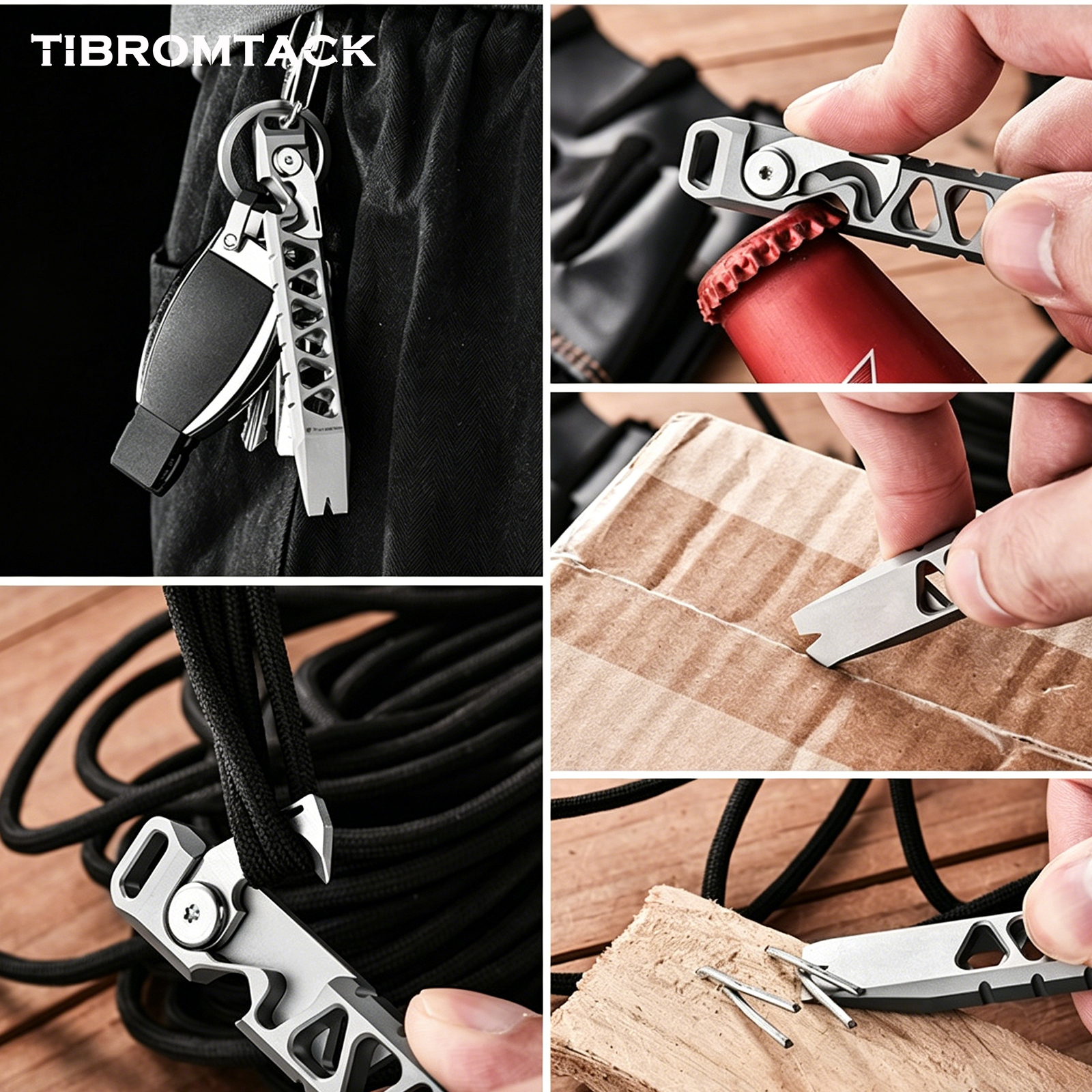 TIBROMTACK Titanium Multi-Func - огляд і ціна Edc Every Day Carry おもちゃ