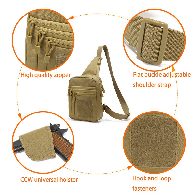 EDC 1000D Tactical Chest Bag P - огляд і ціна Edc Pistol Carry Bag