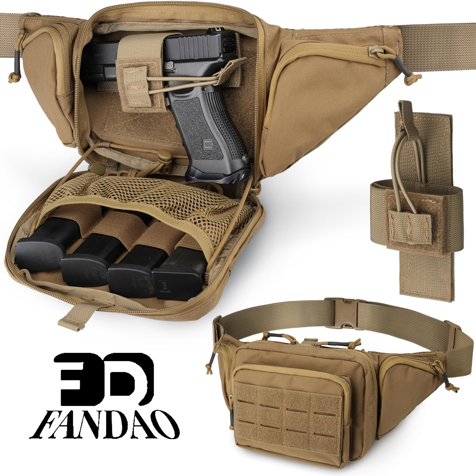 Tactical Concealed Carry Fanny - огляд і ціна Edc Carry Fanny Pack