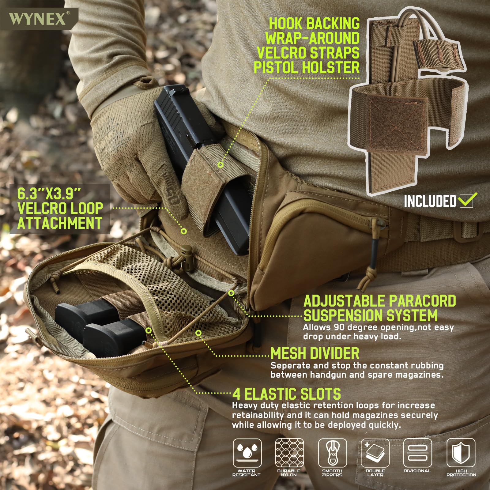 Tactical Concealed Carry Fanny - огляд і ціна Edc Carry Fanny Pack
