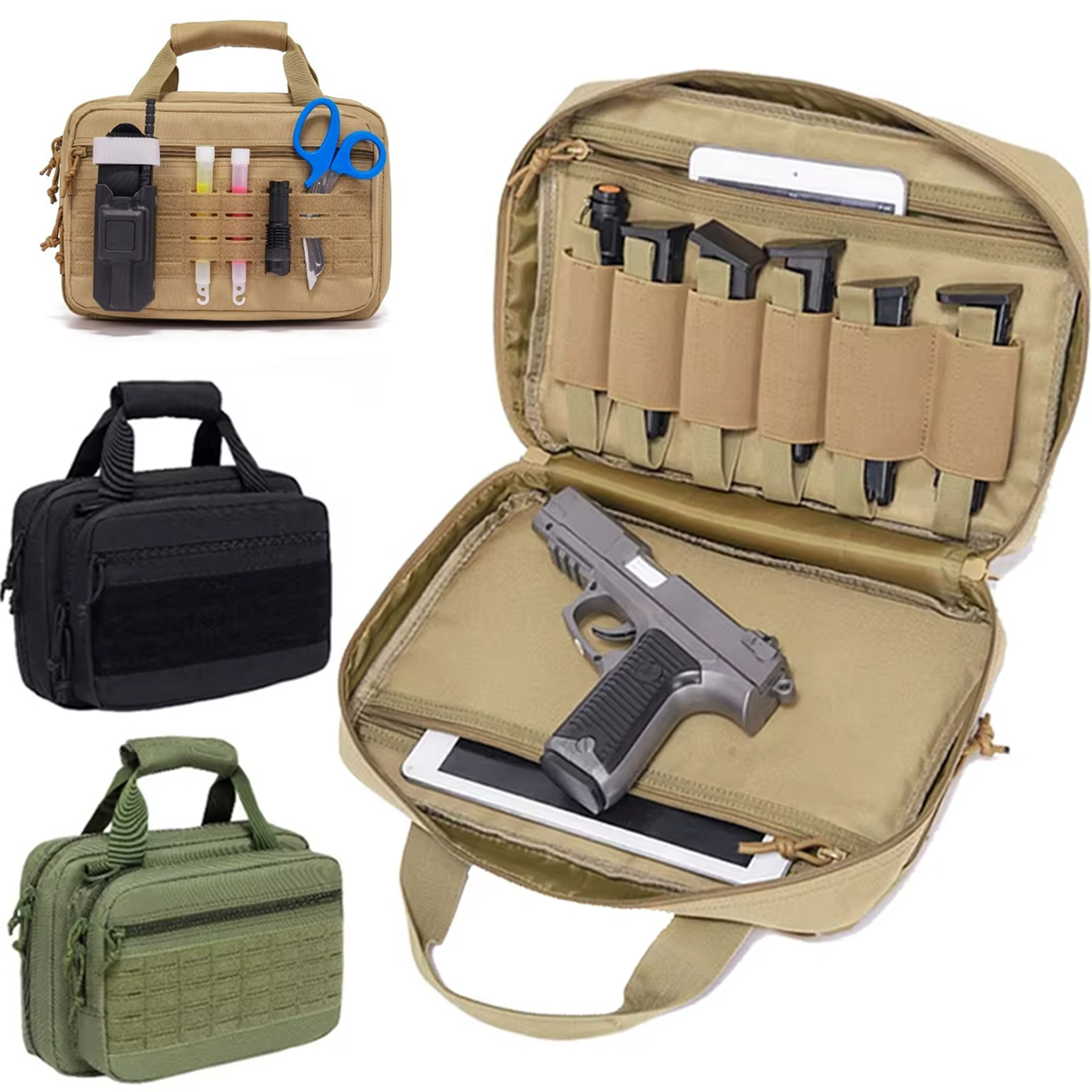 Tactical Pistol Case Gun Bag S - огляд і ціна Edc Pistol Carry Bag