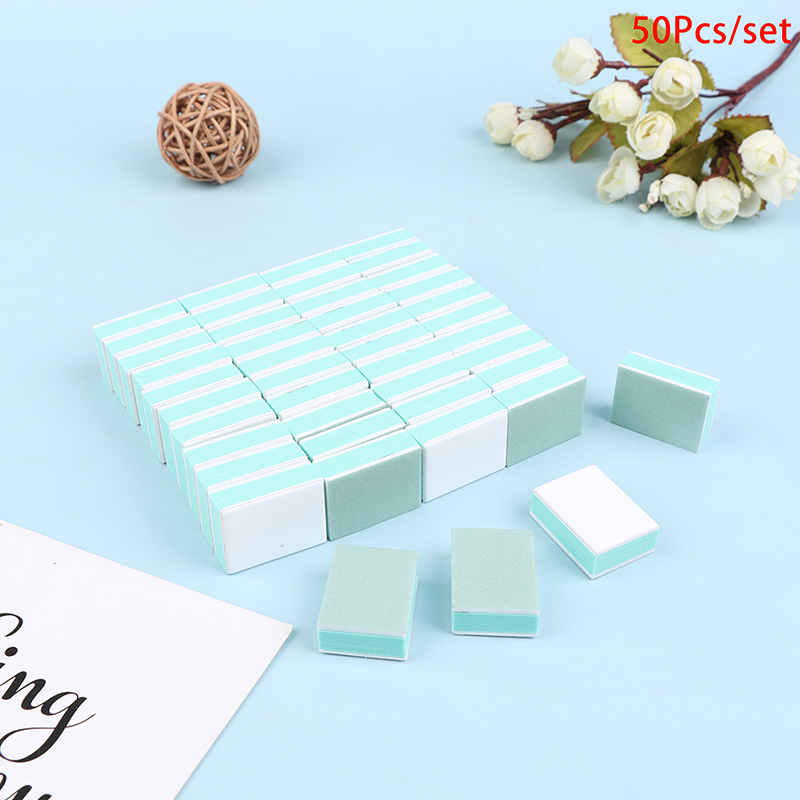 50 Pcs/lot Mini Nail Buffer Bl - огляд і ціна Nail File Titanium