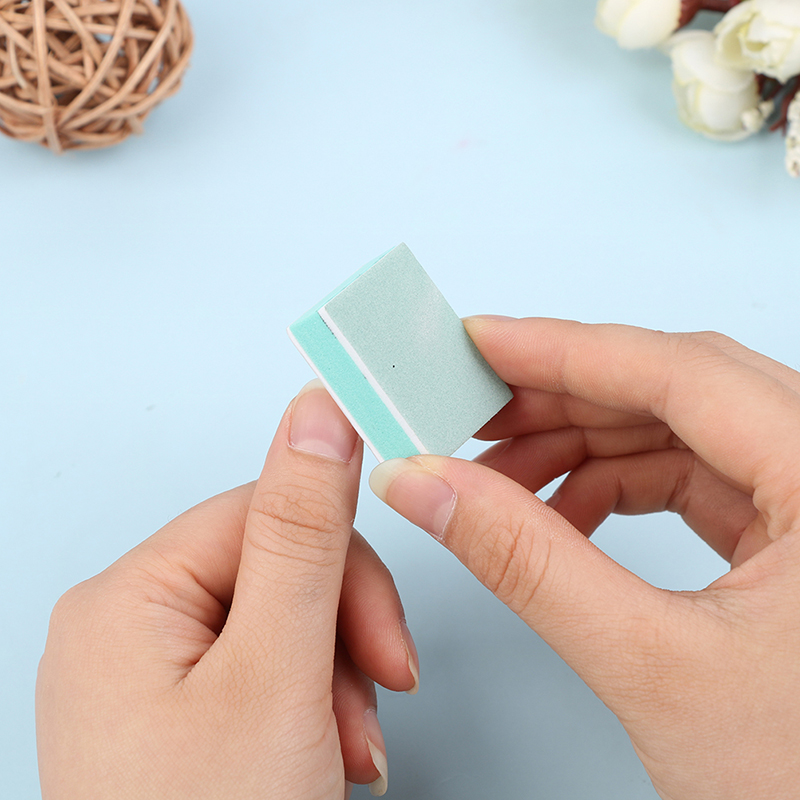50 Pcs/lot Mini Nail Buffer Bl - огляд і ціна Nail File Titanium