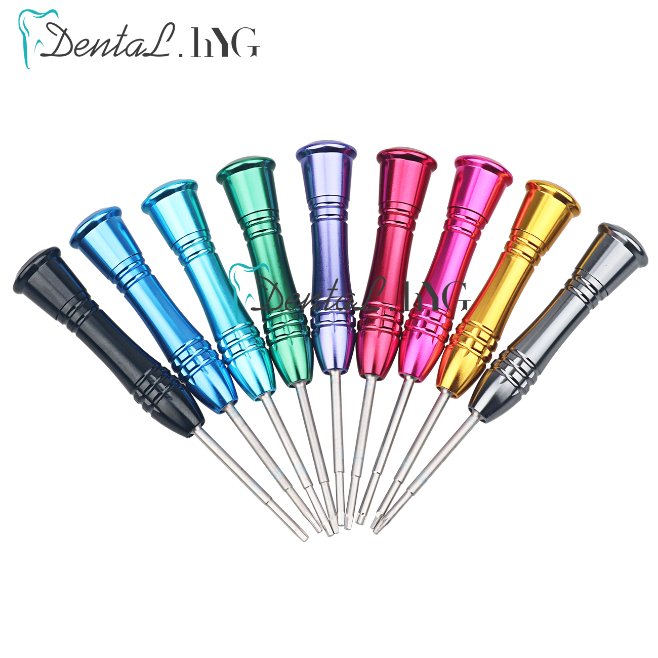9pc/set Dental Laboratory Stai - огляд і ціна Micro Screwdriver Kit