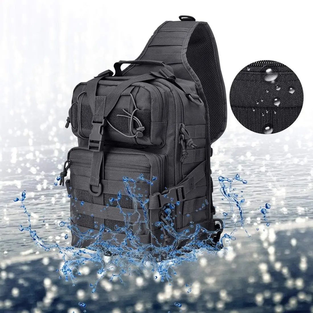 Tactical Sling Backpack Should - огляд і ціна Edc Pistol Carry Bag