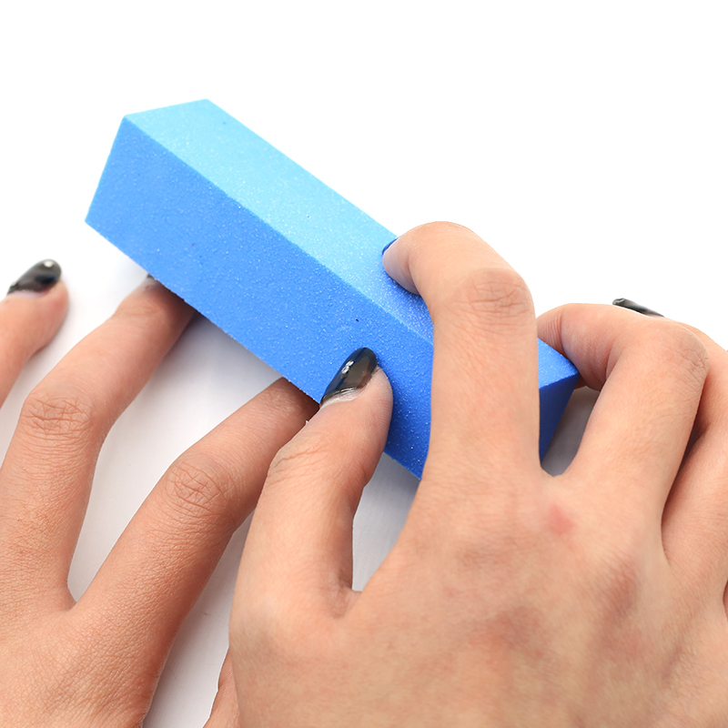 5/10 Pcs Nail Art Sanding Spon - огляд і ціна Nail File Titanium