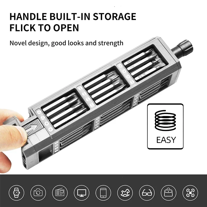 Precision Screwdriver Set 30 3 - огляд і ціна Micro Screwdriver Kit