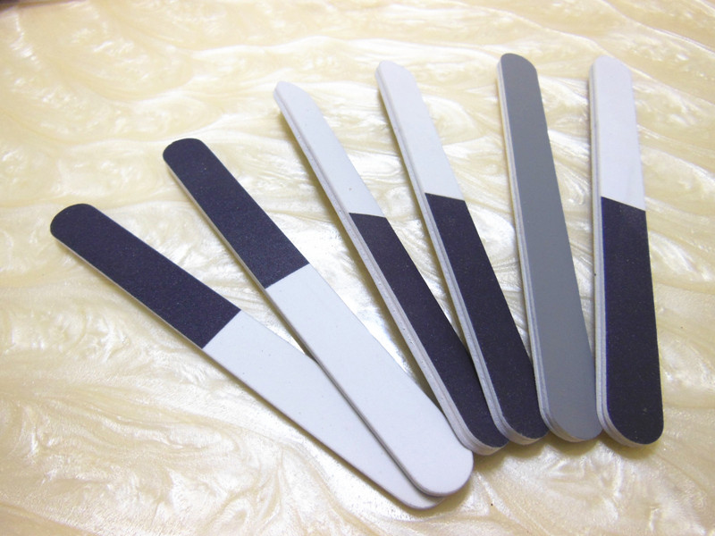 20 pcs/lot  3 step polishing f - огляд і ціна Nail File Titanium
