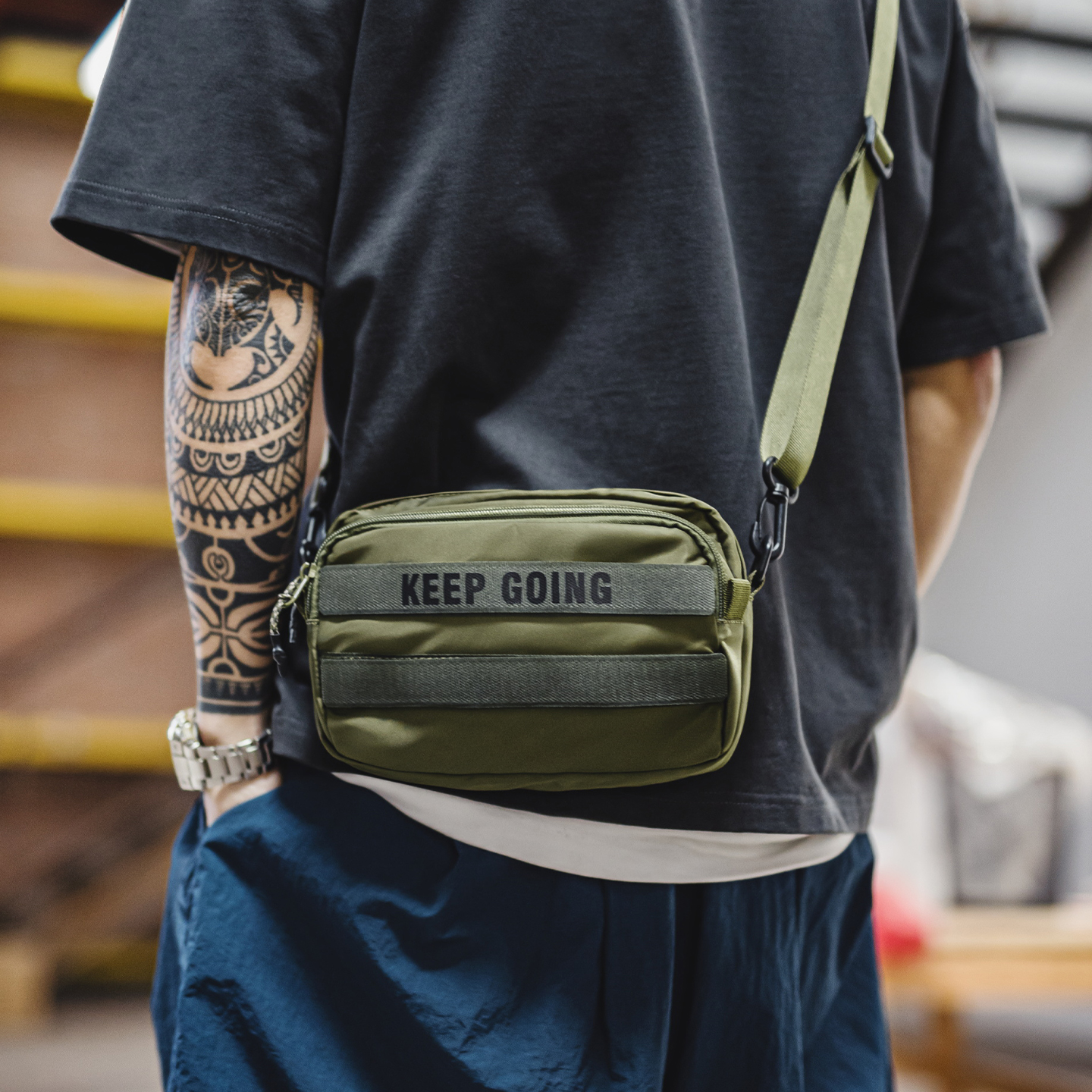 Maden Men's Crossbody Bag Mili - огляд і ціна Edc Everyday Carry Bag
