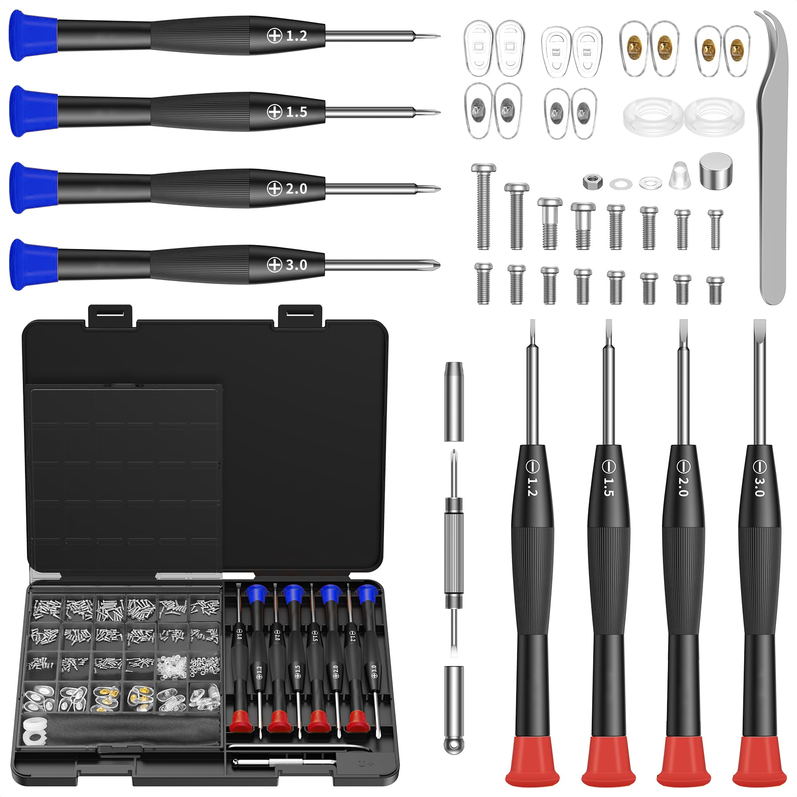 Eyeglass Repair Tool Kit with  - огляд і ціна Micro Screwdriver Kit