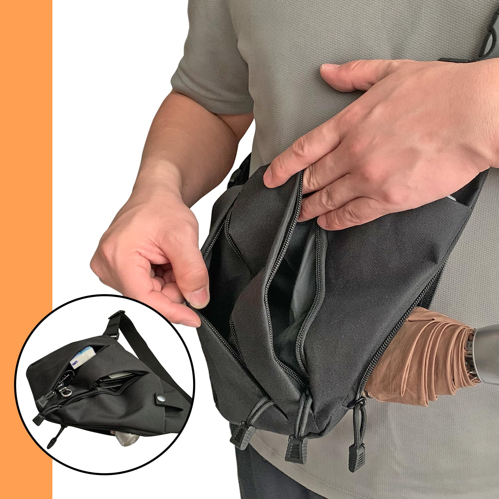 Tactical Crossbody Sling Bag E - огляд і ціна Edc Pistol Carry Bag