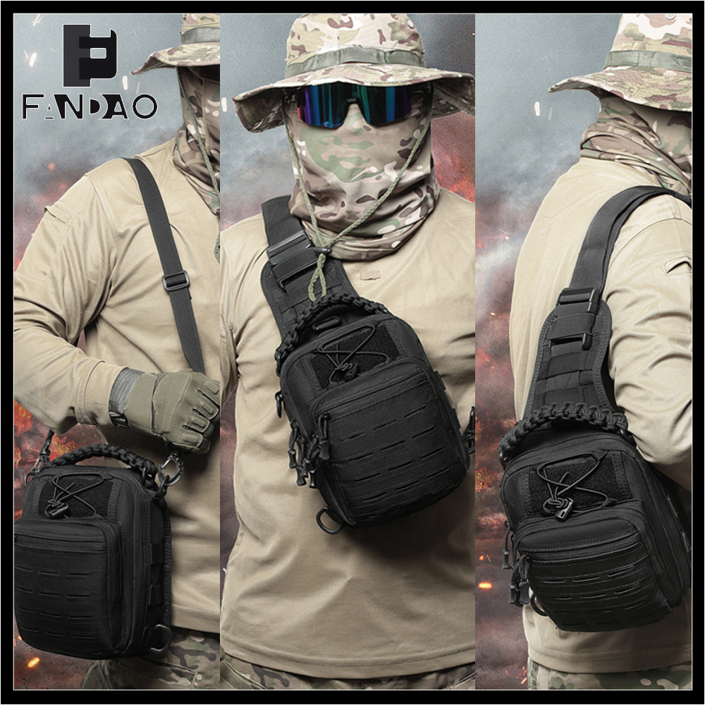 Tactical Sling Bag Pouch Multi - огляд і ціна Edc Pistol Carry Bag